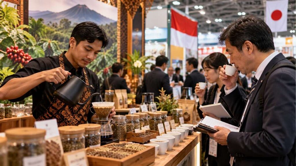 Kopi Indonesia Bidik Pasar Jepang, 20 UMKM Tampilkan Produk Nusantara di Tokyo
