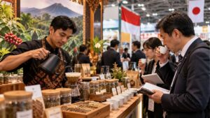 Kopi Indonesia Bidik Pasar Jepang, 20 UMKM Tampilkan Produk Nusantara di Tokyo