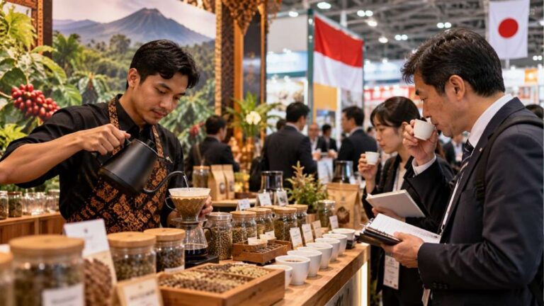 Kopi Indonesia Bidik Pasar Jepang, 20 UMKM Tampilkan Produk Nusantara di Tokyo