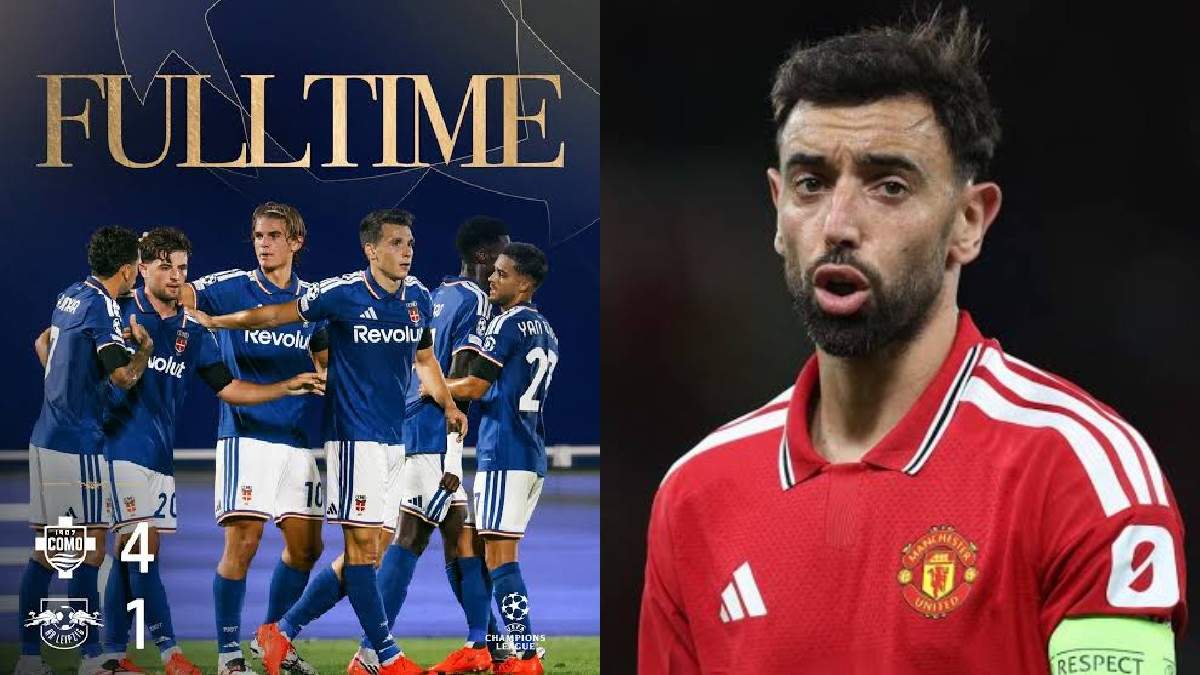 Bruno Fernandes Kritik Taktik MU Usai Dibantai Como 4-1, Cesc Fabregas Ungkap Kesalahan Timnya