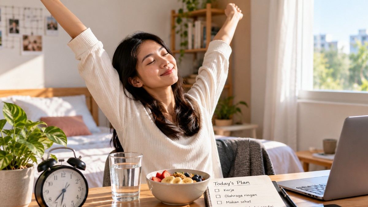 Senin Pagi Tak Harus Dimulai dengan Terburu-buru, Ini 6 Kebiasaan Sederhana agar Lebih Siap Beraktivitas