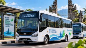 Hyundai Pasok 11 Bus Listrik untuk Transportasi Umum Bali, Ini Spesifikasinya