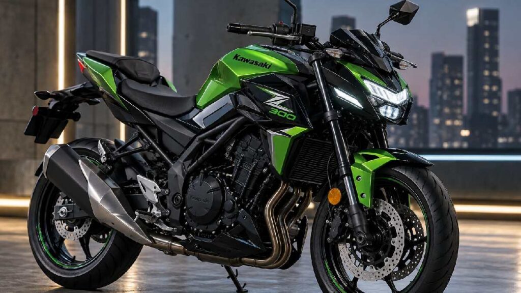 Kawasaki Z300 2027 Meluncur di India, Mesin 296 cc Bertenaga 40 PS