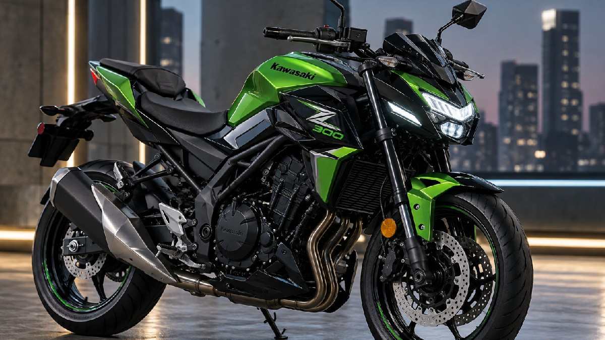 Kawasaki Z300 2027 Meluncur di India, Mesin 296 cc Bertenaga 40 PS