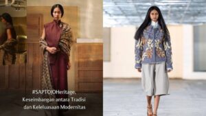 SAPTO DJOJOKARTIKO SS27 Padukan Batik Gedog Tuban dan Inovasi Bio-Sequin