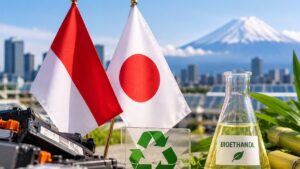 Indonesia dan Jepang Jajaki Teknologi Daur Ulang Baterai serta Pengembangan Bioetanol
