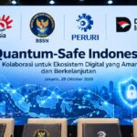 Telkom, BSSN, Peruri, dan Danantara menyiapkan Quantum-Safe Indonesia untuk mengantisipasi risiko komputasi kuantum terhadap keamanan digital.