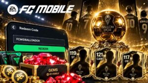 Kode Redeem FC Mobile 27 Oktober 2026, Coba Klaim Gems dan Hadiah Ballon d’Or