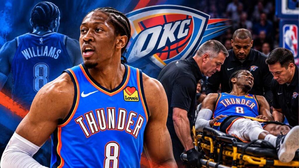 Jalen Williams Cedera Serius, Thunder Menang atas Clippers tetapi Kehilangan Bintang